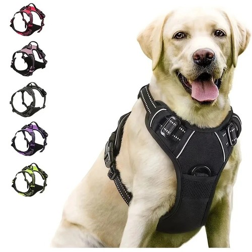 Pull dog harness front clip - no,