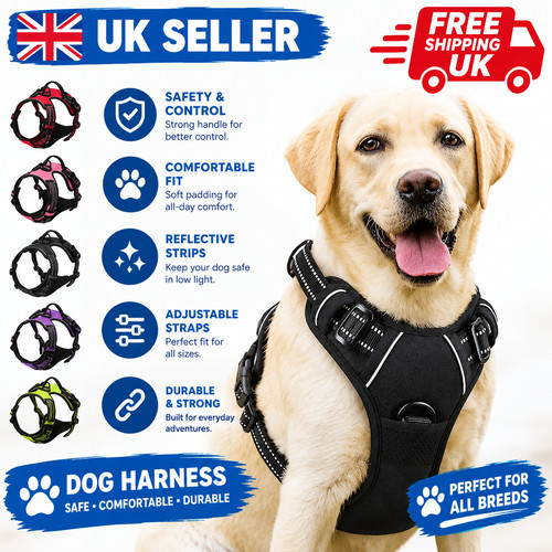 Pull dog harness - pull,