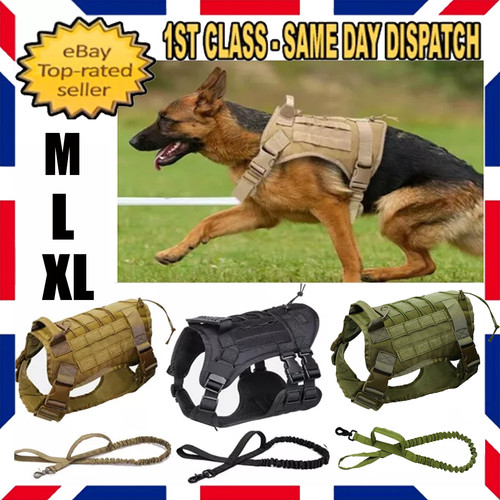 Tactical dog harness with - tactical,